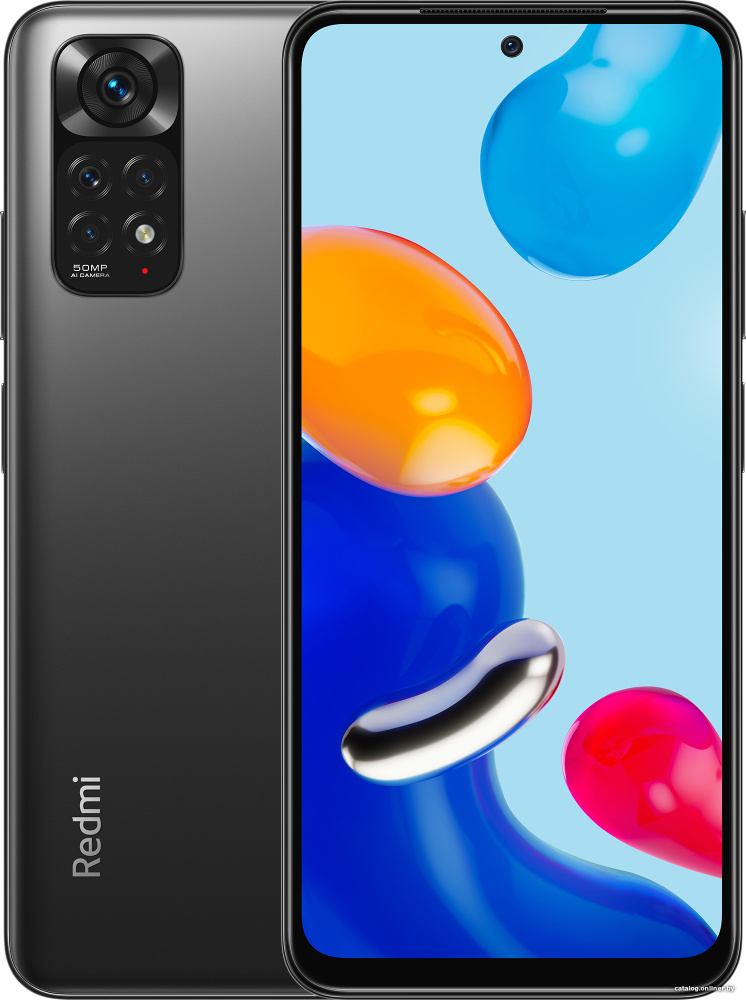 Смартфон Xiaomi Redmi Note 11 4GB/128GB международная версия (графитовый серый)