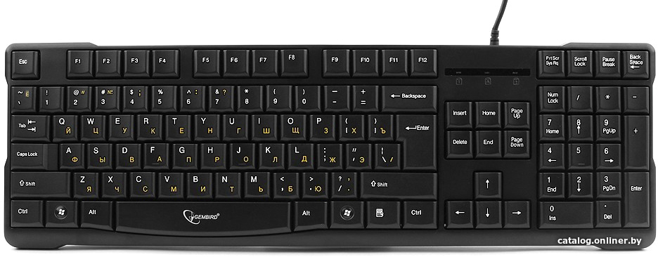 Клавиатура Gembird KB-8355U-BL