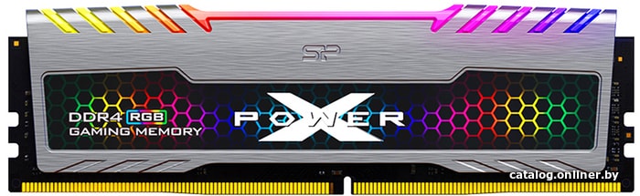 Оперативная память Silicon-Power XPower Turbine RGB 16GB DDR4 PC4-25600 SP016GXLZU320BSB