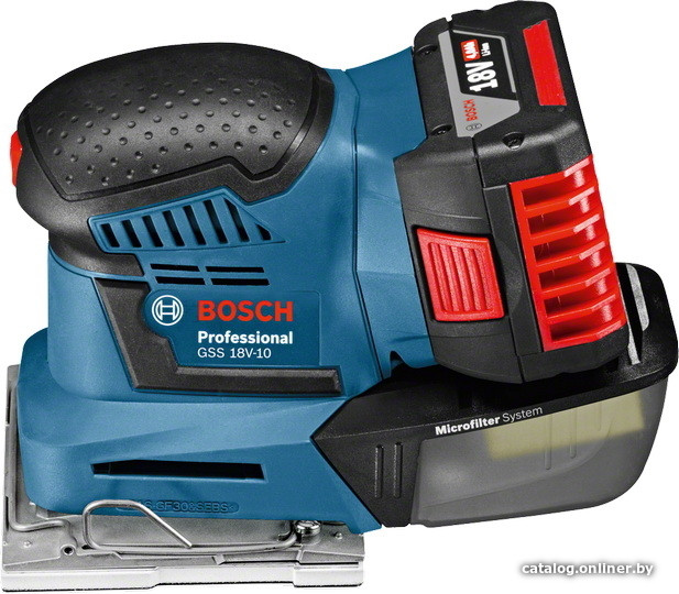 Виброшлифмашина Bosch GSS 18V-10 Professional 06019D0200 (без АКБ)