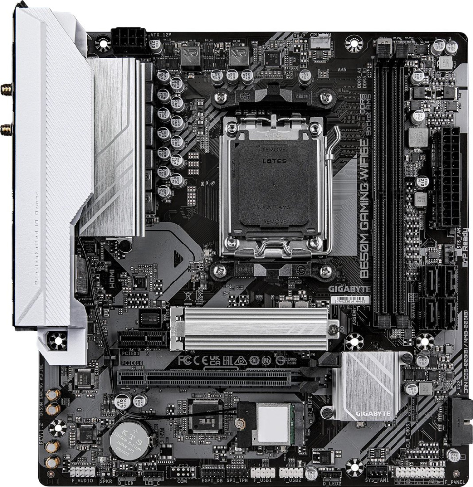 Материнская плата Gigabyte B650M Gaming WiFi6E (rev. 1.2)