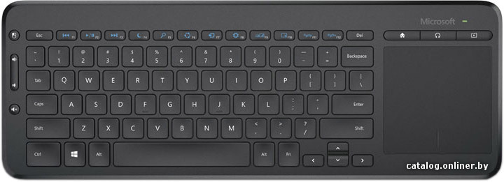 Клавиатура Microsoft All-in-One Media (N9Z-00018)