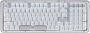 Клавиатура Logitech Alto Keys K98M 920-013041 (белый/серый, с гравировкой)