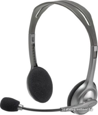 Купить наушники logitech stereo headset h110 в интернет-магазине X-core.by