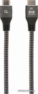 Купить кабель cablexpert ccb-hdmi8k-2m hdmi - hdmi (2 м, черный/серый) в интернет-магазине X-core.by