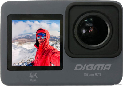 Купить экшен-камера digma dicam 870 в интернет-магазине X-core.by