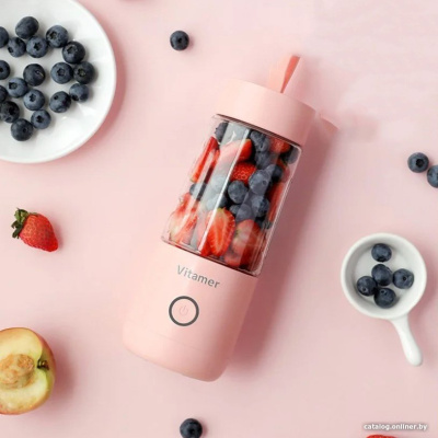 Портативный блендер Sundays Home 644200016A (розовый)  купить в интернет-магазине X-core.by