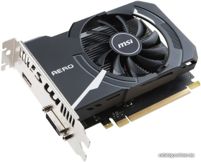 Видеокарта MSI GeForce GT 1030 Aero ITX OC 2GB GDDR5 [GT 1030 AERO ITX 2G OC]  купить в интернет-магазине X-core.by