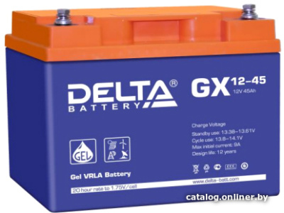 Купить аккумулятор для ибп delta gx 12-45 (12в/45 а·ч) в интернет-магазине X-core.by