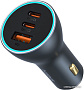Автомобильное зарядное Baseus Golden Contactor Pro GaN Fast Charging Car Charger U+2C 65W C000352028