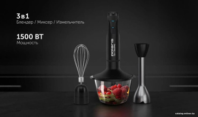 Погружной блендер Polaris PHB 1510GL Silent  купить в интернет-магазине X-core.by