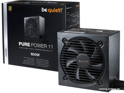 Блок питания be quiet! Pure Power 11 500W BN293  купить в интернет-магазине X-core.by