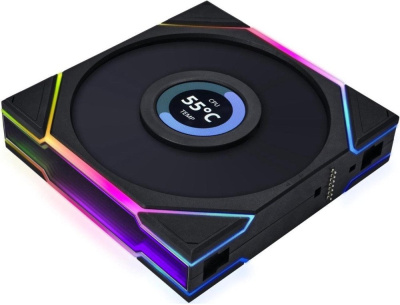 Вентилятор для корпуса Lian Li Uni Fan TL LCD 140 Reverse G99.14RTLLCD1B.R0  купить в интернет-магазине X-core.by
