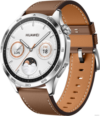 Купить умные часы huawei watch gt 4 46 мм (коричневый) в интернет-магазине X-core.by