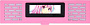 ЖК-панель Thermaltake LCD Panel Kit Tower 200 Bubble Pink AC-067-OOANAN-A1