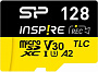 Карта памяти Silicon-Power Inspire microSDXC SP128GBSTXLA2V1N 128GB