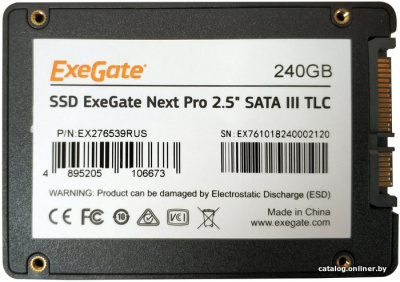 SSD ExeGate Next Pro 240GB EX276539RUS  купить в интернет-магазине X-core.by