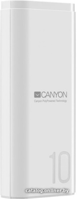 Купить портативное зарядное устройство canyon cne-cpb010w в интернет-магазине X-core.by