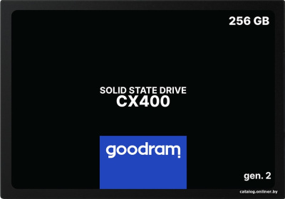 SSD GOODRAM CX400 gen.2 256GB SSDPR-CX400-256-G2  купить в интернет-магазине X-core.by
