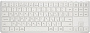 Клавиатура xGhost Blade TKL White Silver
