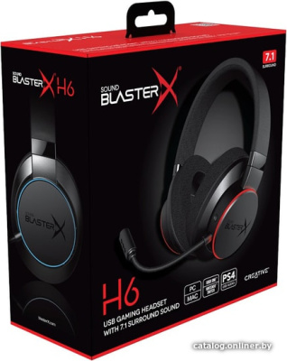 Купить наушники creative sound blasterx h6 в интернет-магазине X-core.by