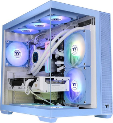 Корпус Thermaltake View 380 TG ARGB Hydrangea Blue CA-1Z2-00MFWN-00  купить в интернет-магазине X-core.by