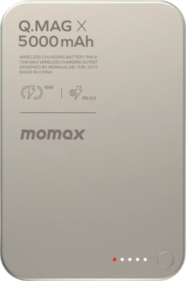 Купить внешний аккумулятор momax q.mag x magnetic ip116a 5000mah (титановый) в интернет-магазине X-core.by
