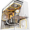 Корпус Geometric Future Model 5 5FAN (белый)  купить в интернет-магазине X-core.by