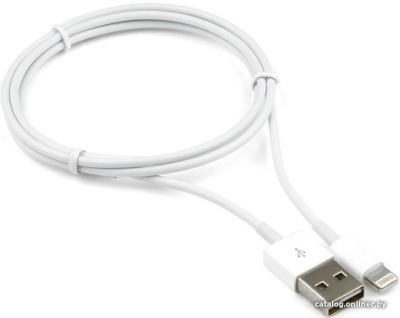 Купить кабель cablexpert usb type-a - lightning cc-usb-ap2mwp (1 м, белый) в интернет-магазине X-core.by