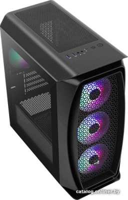 Корпус AeroCool Aero One Mini Frost-G-BK-v1  купить в интернет-магазине X-core.by