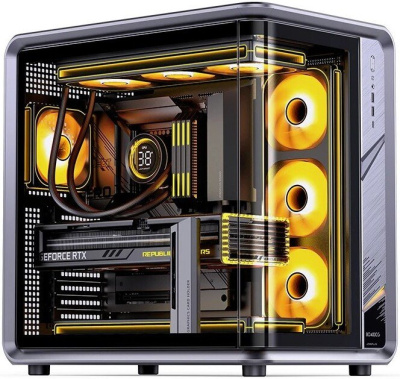 Корпус Jonsbo BO400CG (черный)  купить в интернет-магазине X-core.by