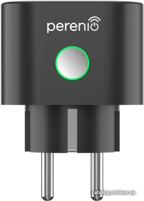 Купить умная розетка perenio power link (черный) в интернет-магазине X-core.by