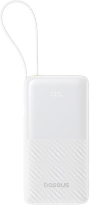 Купить внешний аккумулятор baseus bipow 2 power bank 20000mah (белый) в интернет-магазине X-core.by
