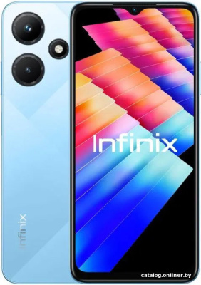 Купить смартфон infinix hot 30i x669d 4gb/128gb (глянцево-голубой) в интернет-магазине X-core.by