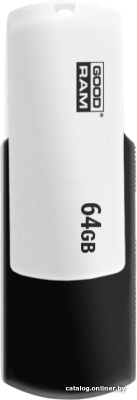 USB Flash GOODRAM UCO2 64GB (черный/белый)  купить в интернет-магазине X-core.by