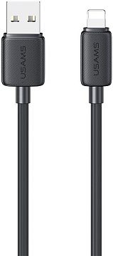 Кабель Usams US-SJ694 USB Type-A - Lightning (2 м, черный)