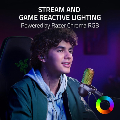 Купить проводной микрофон razer seiren v3 chroma в интернет-магазине X-core.by