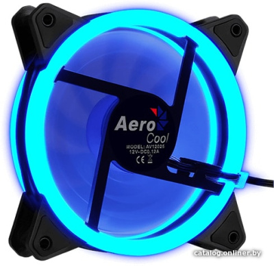 Вентилятор для корпуса AeroCool Rev Blue  купить в интернет-магазине X-core.by