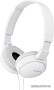 Наушники Sony MDR-ZX110AP (белый)