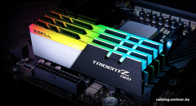 Оперативная память G.Skill Trident Z Neo 2x16GB DDR4 PC4-25600 F4-3200C16D-32GTZN  купить в интернет-магазине X-core.by