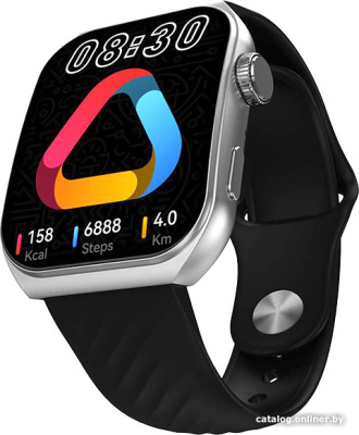 Купить умные часы qcy gs 2 (серый/черный) в интернет-магазине X-core.by