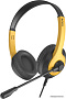 Наушники A4Tech Fstyler FH100U (черный/желтый)