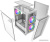 Корпус Powercase Alisio Micro Z3W ARGB CAMZW-A3  купить в интернет-магазине X-core.by