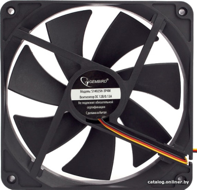 Вентилятор для корпуса Gembird S14025H-3P4M  купить в интернет-магазине X-core.by