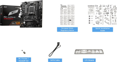 Материнская плата MSI Pro A620M-B  купить в интернет-магазине X-core.by