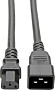 Кабель Tripp Lite C20 - C13 P032-007 (2.1 м, черный)