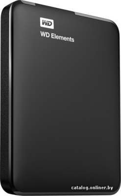 Купить внешний накопитель wd elements portable 1tb (wdbuzg0010bbk) в интернет-магазине X-core.by