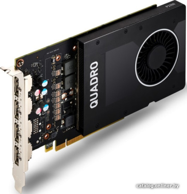 Видеокарта PNY Quadro P2200 5GB GDDR5X VCQP2200BLK-1  купить в интернет-магазине X-core.by