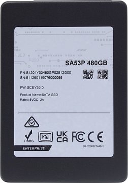 SSD Phison SA53P 480GB S1201Y03480GP02512G00