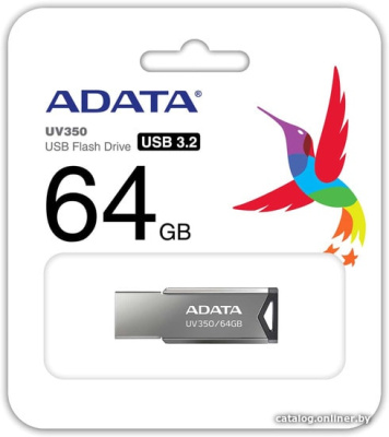 USB Flash ADATA UV350 64GB  купить в интернет-магазине X-core.by